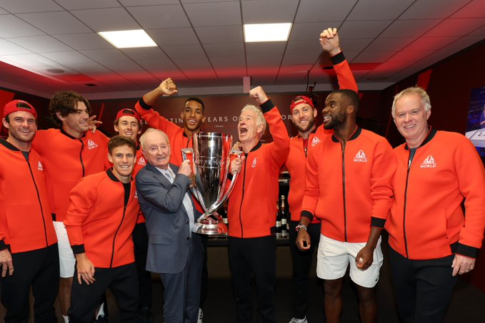 Tiafoe le gana a Tsitsipas en el súper 'tie break' y da el primer título de  la Laver Cup al equipo Resto del Mundo