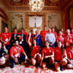 Juegos Olímpicos: Team Chile recibió bandera para París de manos del ministro Jaime Pizarro